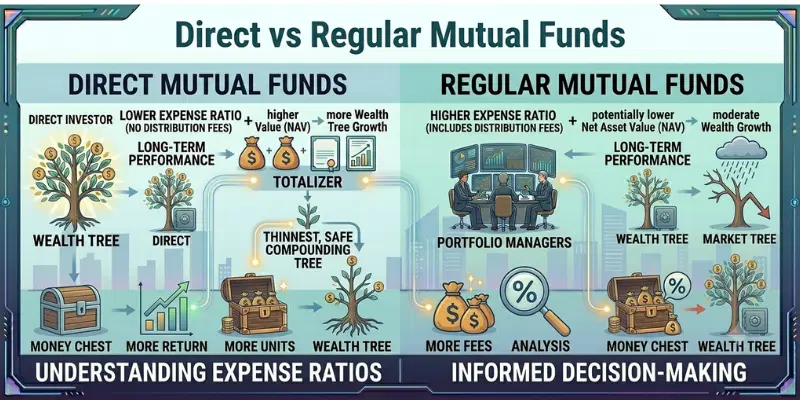 Direct and Regular mutual funds