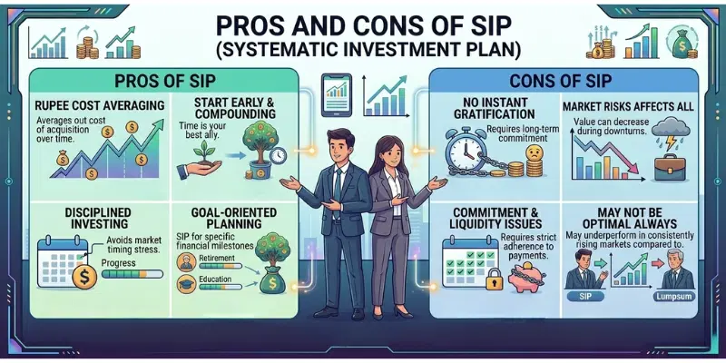 Pros of Systematic Investment Plan