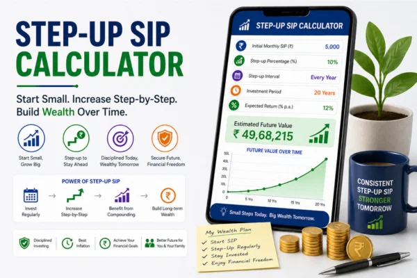Step up Sip Calculator – Free Online Tool